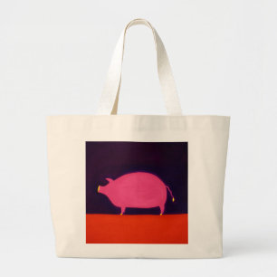 The Pig 1998 Large Tote Bag