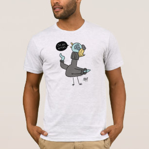 The Pigeon I'm an Artist Men's Ash T-Shirt