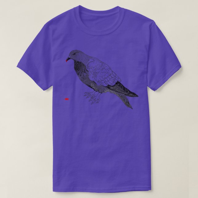 The Pigeon of Darkness T-Shirt (Design Front)
