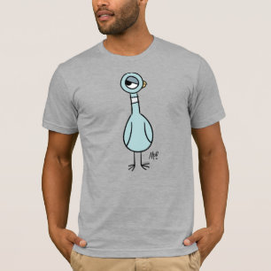 The Pigeon Side Eye Men's Heather T-Shirt