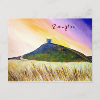 The Pike Rivington Horwich   Postcard