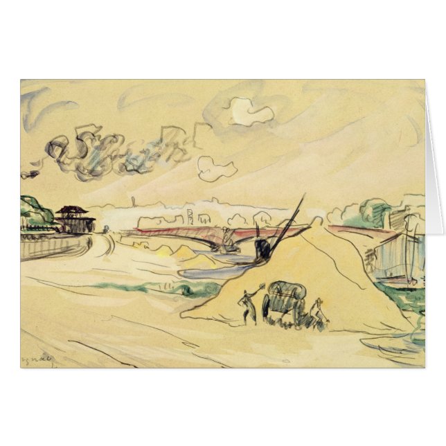 The Pile of Sand, Bercy, 1905 (Front Horizontal)