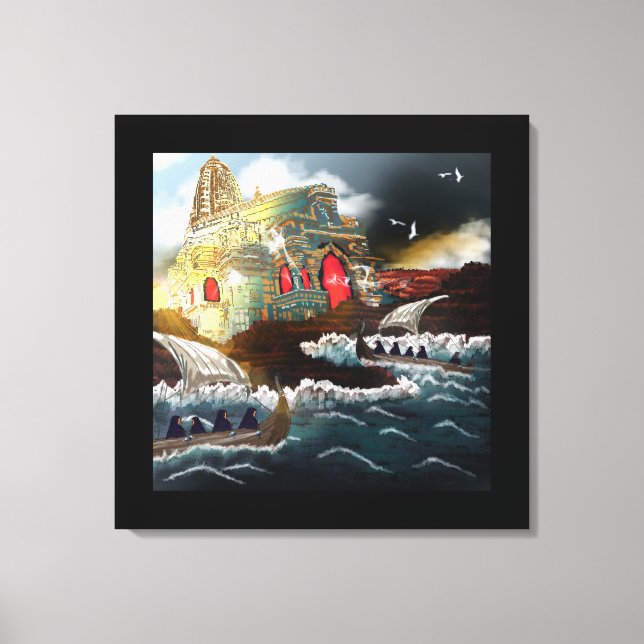 The Pilgrimage - Printed Canvas Print (Front)
