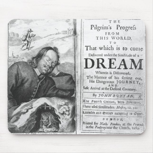 The Pilgrim's Progress' Mouse Mat (Front)