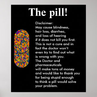 The pill! poster