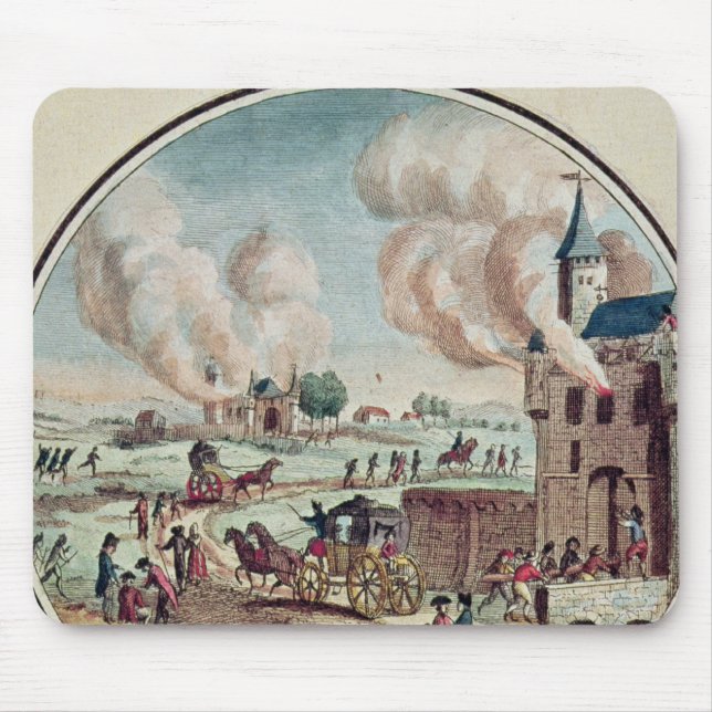 The Pillage and Destruction of Chateaux Mouse Mat (Front)