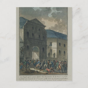 The Pillage of the Saint-Lazare Convent Postcard