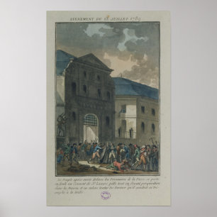 The Pillage of the Saint-Lazare Convent Poster