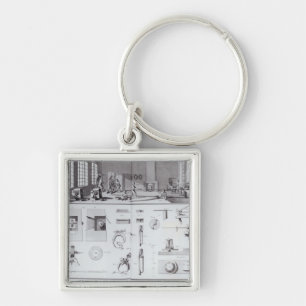 The Pin Factory, plate 2 from Volume IV Key Ring