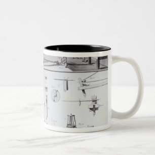 The Pin Factory, plate 2 from Volume IV Two-Tone Coffee Mug