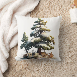 The pine tree cushion