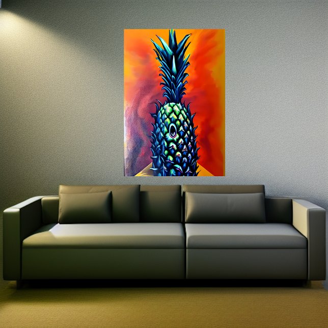 The pineapple | AI Art Poster (Creator Uploaded)