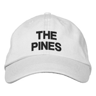 The Pines North Carolina Sandhills Pinehurst Moore Embroidered Hat