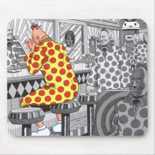 The Pinhead Diner Mouse Mat
