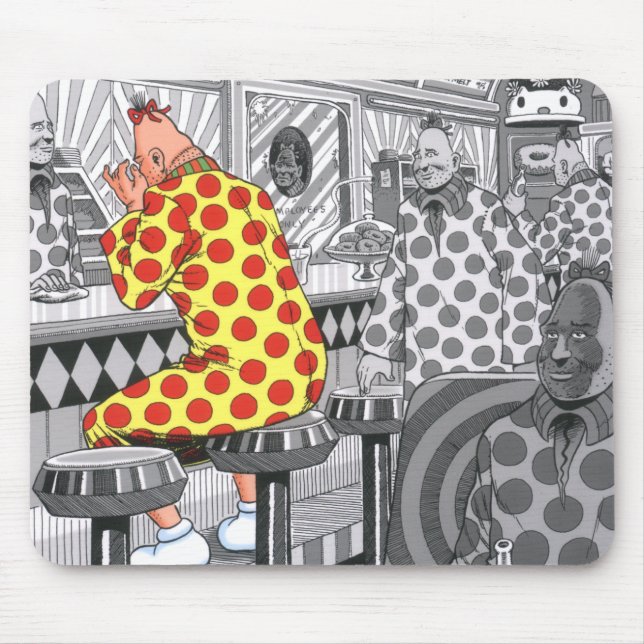 The Pinhead Diner Mouse Mat (Front)