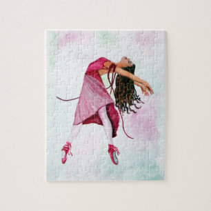 The Pink Ballerina Jigsaw Puzzle