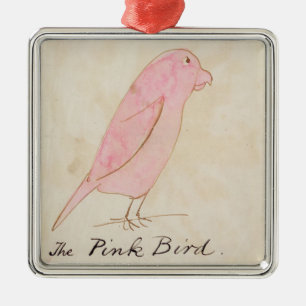 The Pink Bird, from 'Sixteen Drawings of Comic Bir Metal Tree Decoration