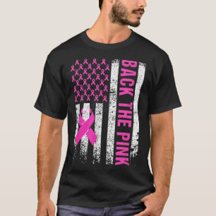 The Pink Breast Cancer Awareness Flag Toddler Wome T-Shirt