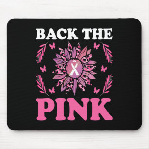 The Pink Breast Cancer Awareness Sunflower Women M Mouse Mat
