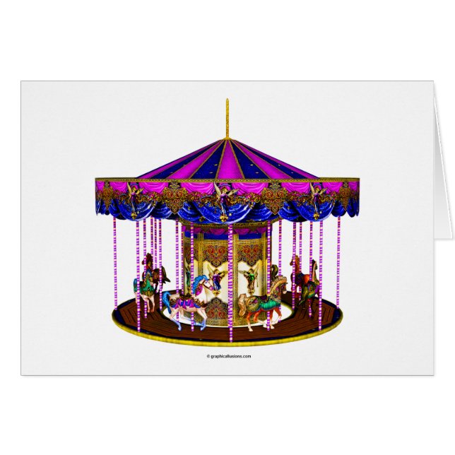 The Pink Carousel (Front Horizontal)