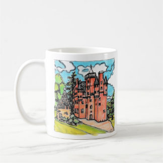 The Pink Castle In Scotland, Craigievar Castle Coffee Mug