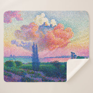 The Pink Cloud   Henri Edmond Cross   Sherpa Blanket