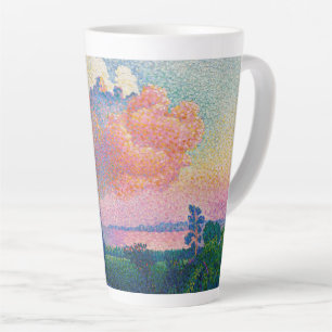 The Pink Cloud, painting by Henri-Edmond Cross Latte Mug