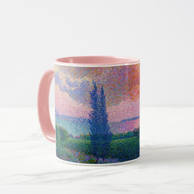 The Pink Cloud, painting by Henri-Edmond Cross Mug (Front Left)