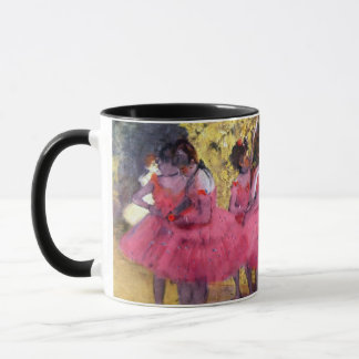 The Pink Dancers, Before the Ballet by Edgar Degas Mug