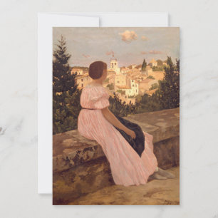 The Pink Dress Frédéric Bazille
