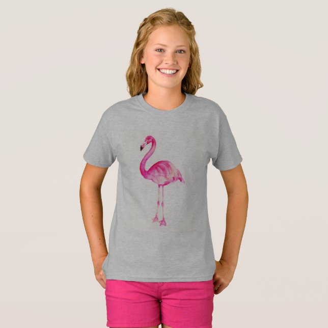The pink flamingo T-Shirt (Front Full)