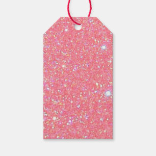 The Pink Glitter Gift Tags