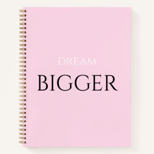 The Pink Motivational Quote notebook
