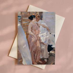 The Pink Robe, After the Bath   Joaquín Sorolla