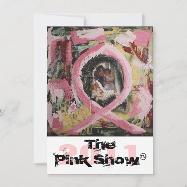 The Pink Show 2011 Invitation (Front)