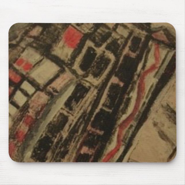 THE PINK STORM MOUSE MAT (Front)