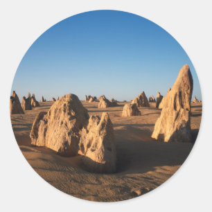 The Pinnacles desert Nambung National Park Classic Round Sticker