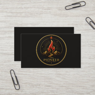 The Pioneer Aries Archetype Personalised Archetype Business Card