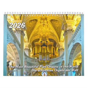 The Pipe Organ Calendar 2026