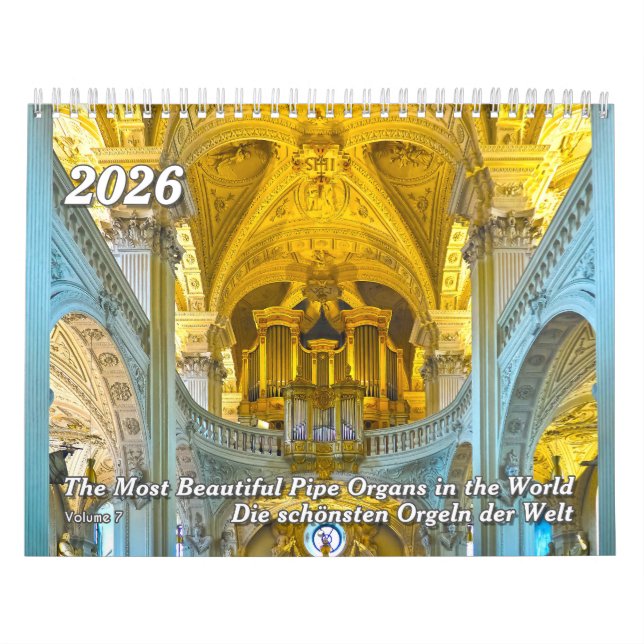 The Pipe Organ Calendar 2026 (Cover)
