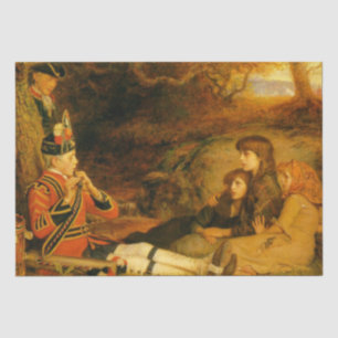 The Piper (by John Everett Millais) Tissue Paper
