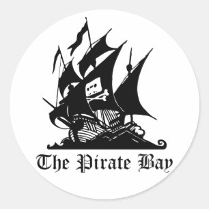 The Pirate Bay Classic Round Sticker
