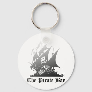 The Pirate Bay Grey To Black Key Ring