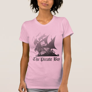 The Pirate Bay Grey To Black T-Shirt