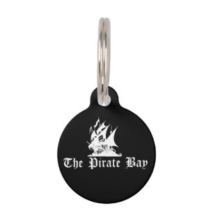 The Pirate Bay Pet Tag