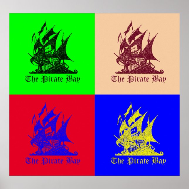 The Pirate Bay Poster (Front)