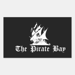 The Pirate Bay Rectangular Sticker