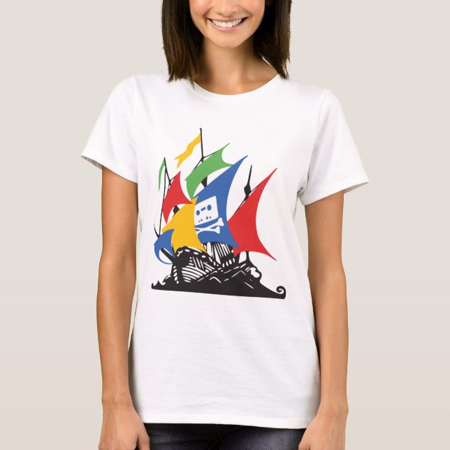 The Pirate Google Women's T-Shirt (Front)