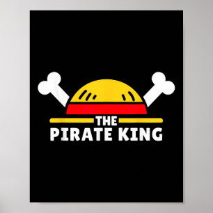 The Pirate King Funny Japanese Manga Anime Fans Me Poster