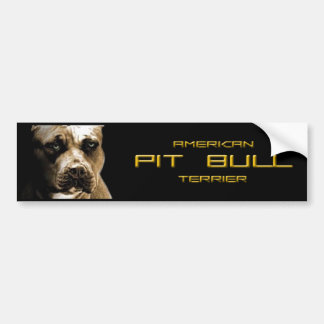 The PITbull Bumper Sticker